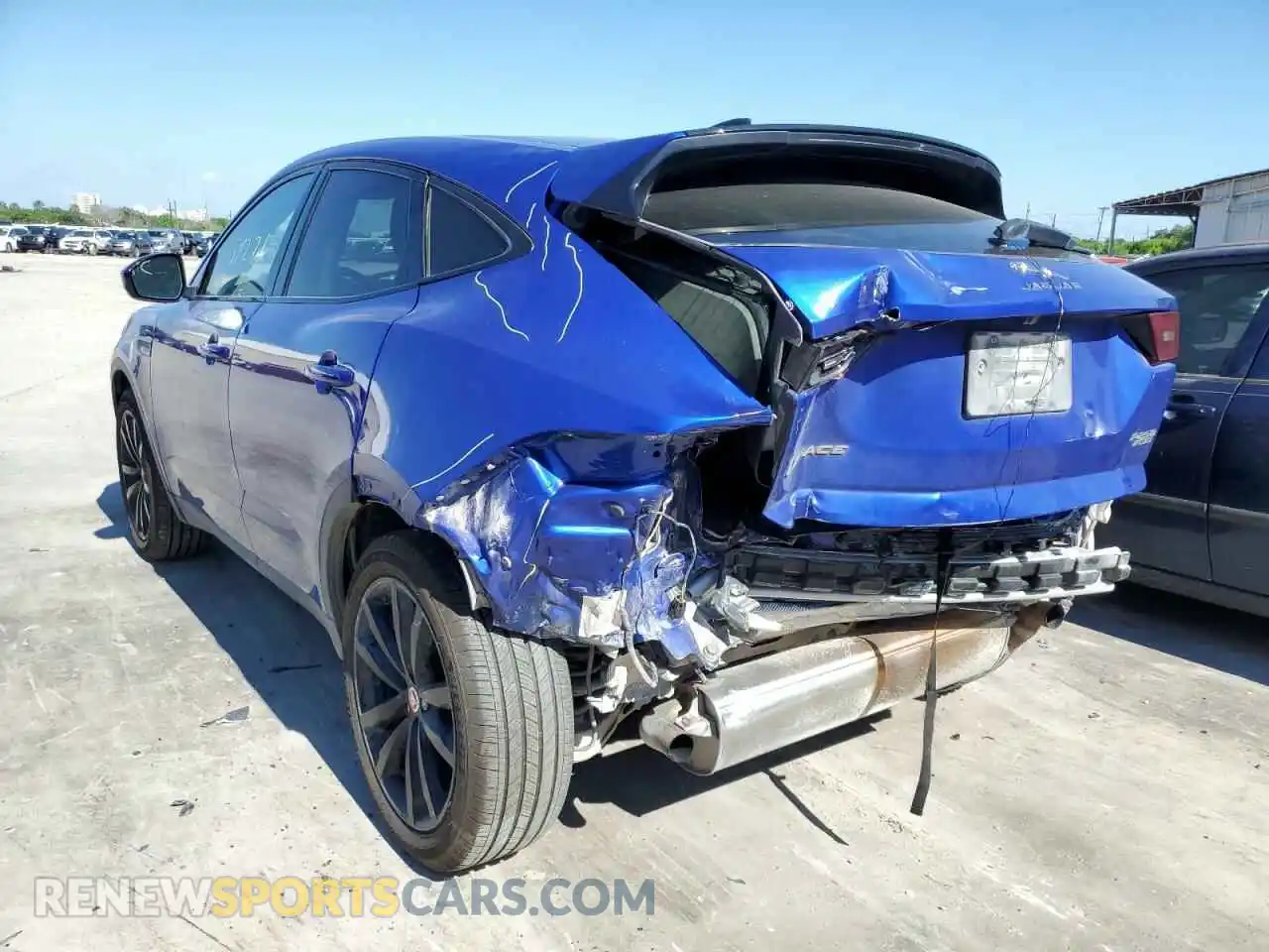 3 Photograph of a damaged car SADFK2FX1L1Z83763 JAGUAR ETYPE 2020