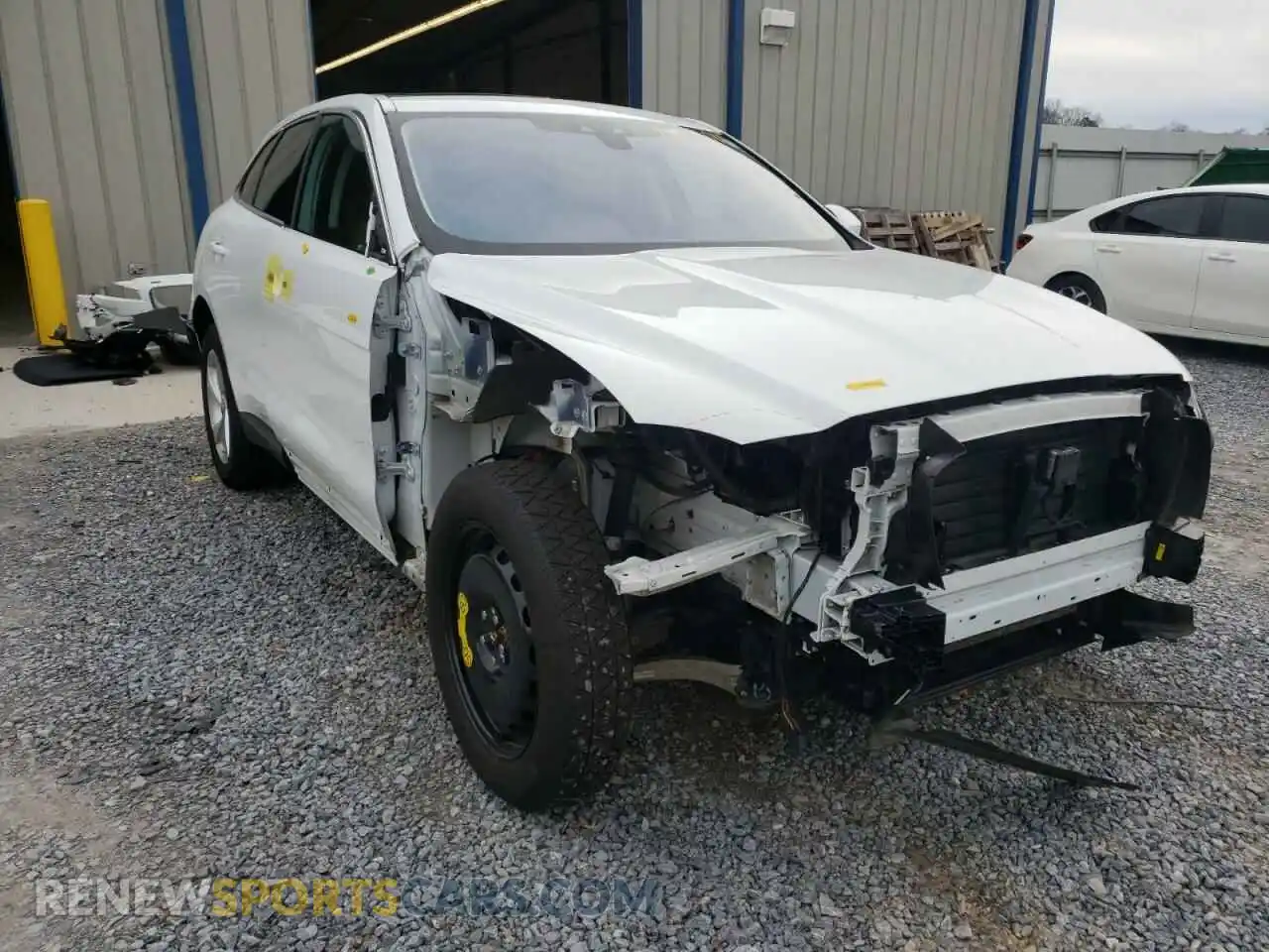 1 Photograph of a damaged car SADCJ2FX0KA609990 JAGUAR F-PACE 2019