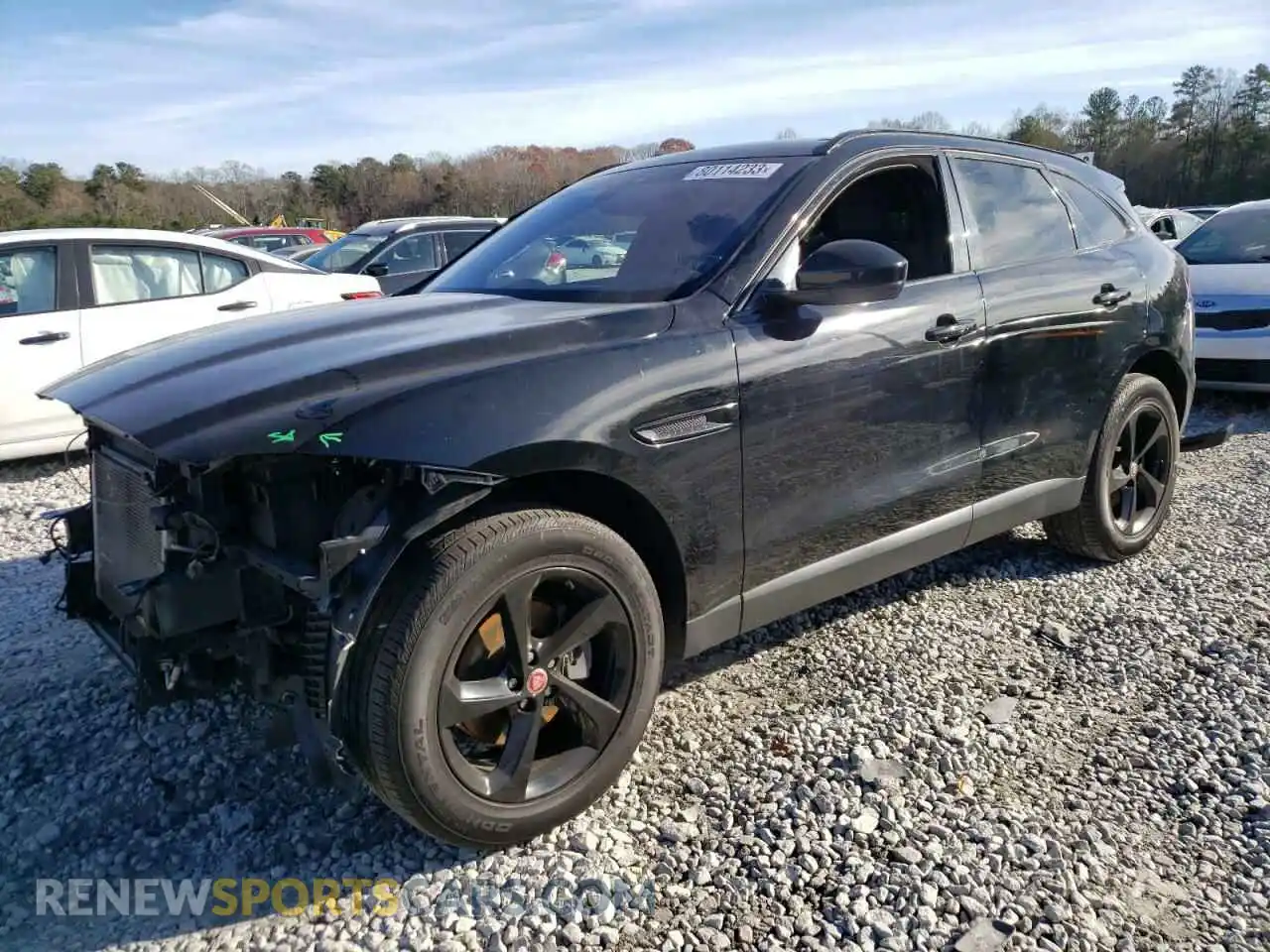 1 Photograph of a damaged car SADCJ2FX1KA609299 JAGUAR F-PACE 2019