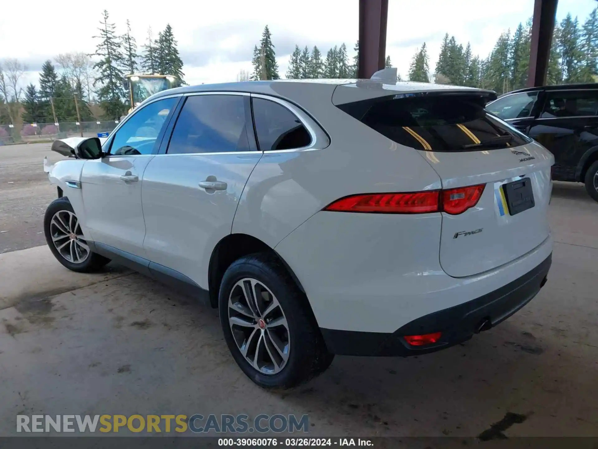 3 fotografías del automóvil dañado SADCJ2FX2KA393673 JAGUAR F-PACE 2019