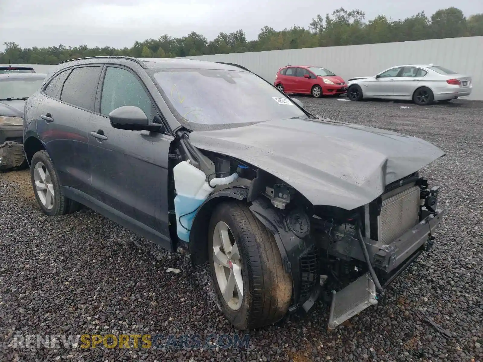 1 Photograph of a damaged car SADCJ2FX2KA397271 JAGUAR F-PACE 2019