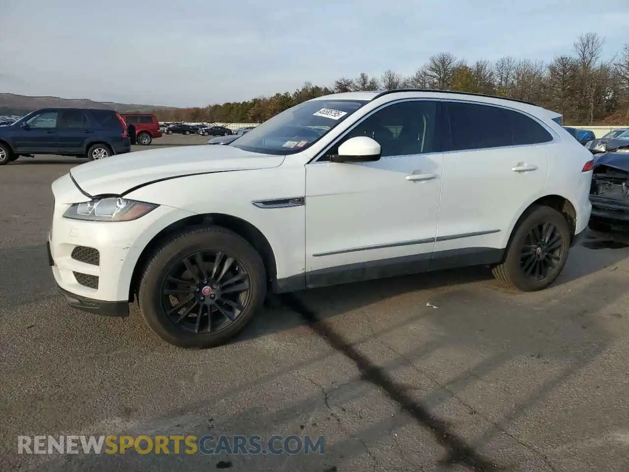 1 Photograph of a damaged car SADCJ2FX2KA601096 JAGUAR F-PACE 2019