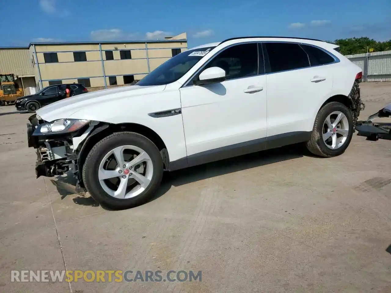 1 Photograph of a damaged car SADCJ2FX3KA397408 JAGUAR F-PACE 2019