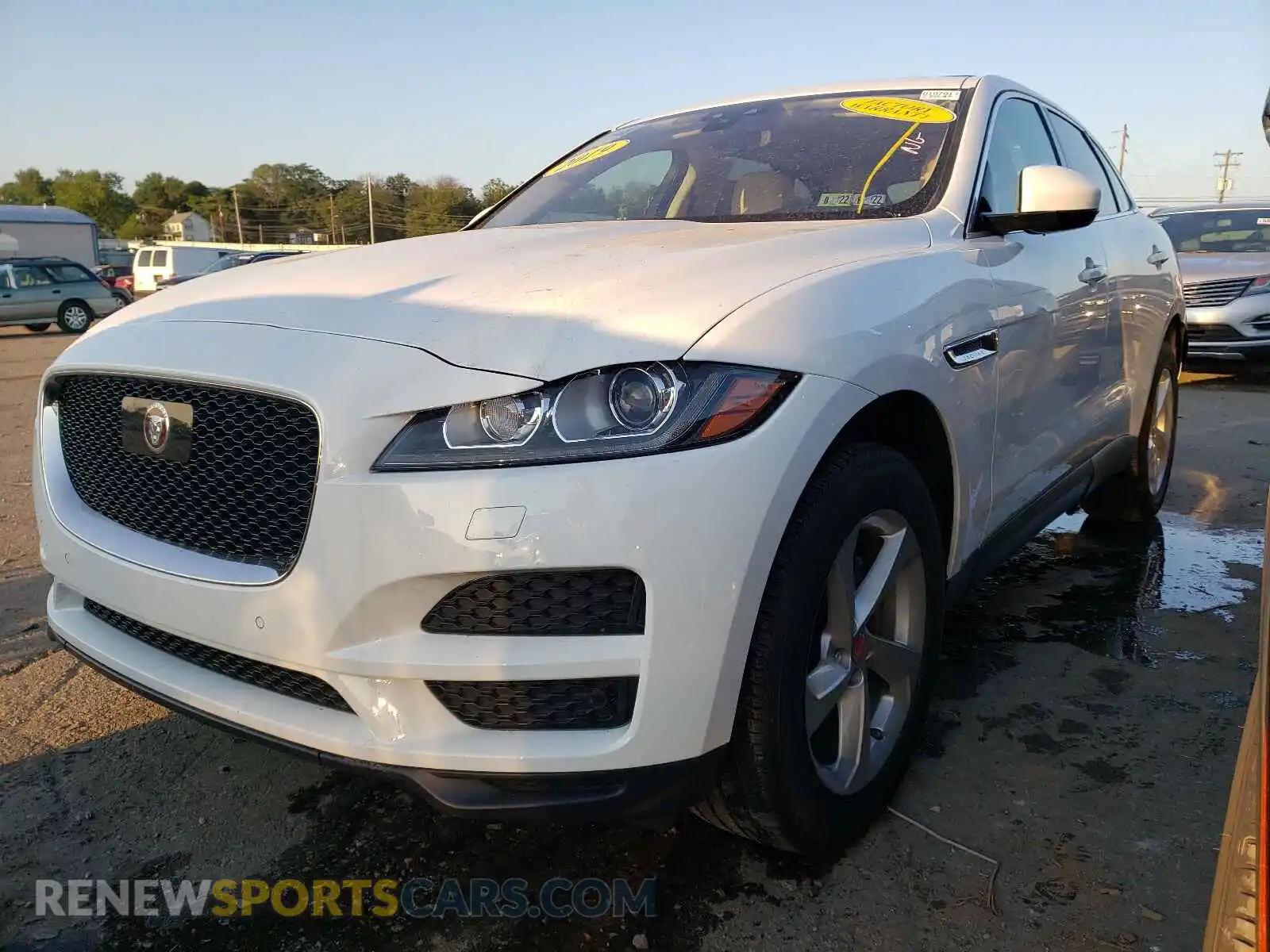 2 fotografías del automóvil dañado SADCJ2FX4KA357645 JAGUAR F-PACE 2019