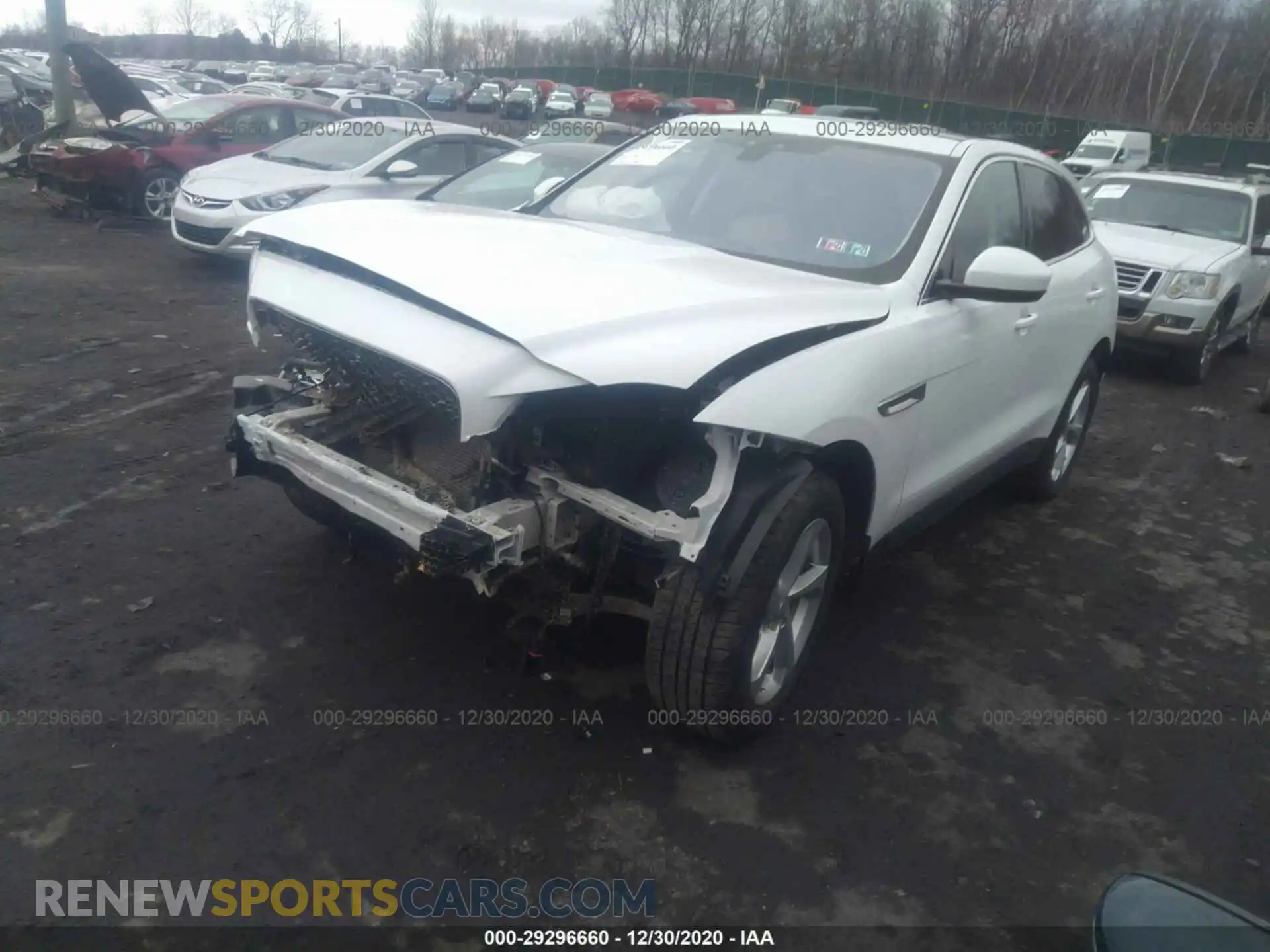2 Photograph of a damaged car SADCJ2FX5KA355063 JAGUAR F-PACE 2019
