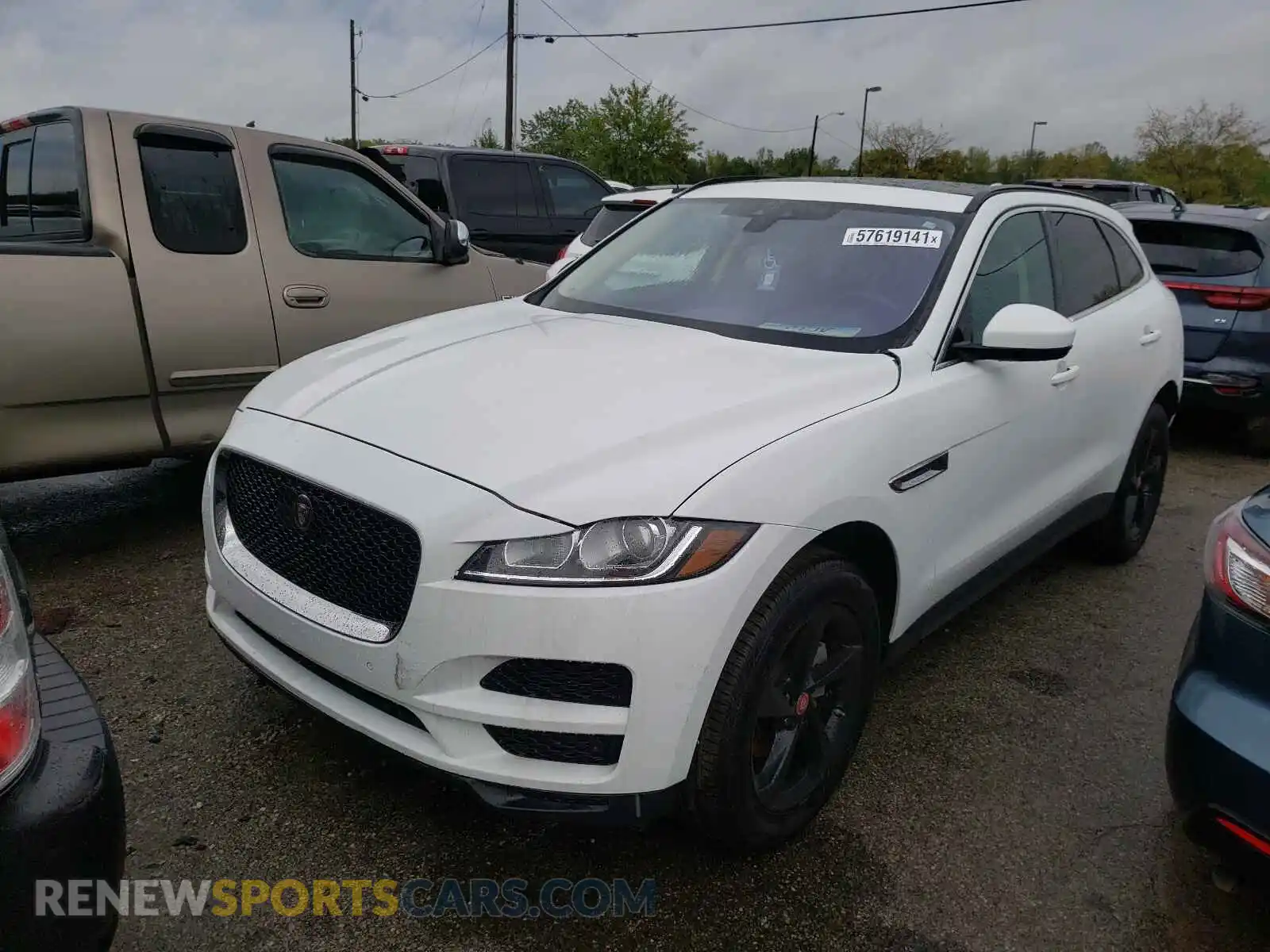 2 Photograph of a damaged car SADCJ2FX5KA357735 JAGUAR F-PACE 2019