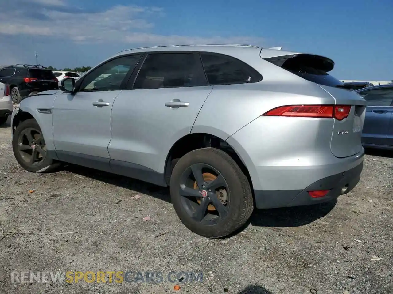 2 Фотография поврежденного автомобиля SADCJ2FX5KA392064 JAGUAR F-PACE 2019