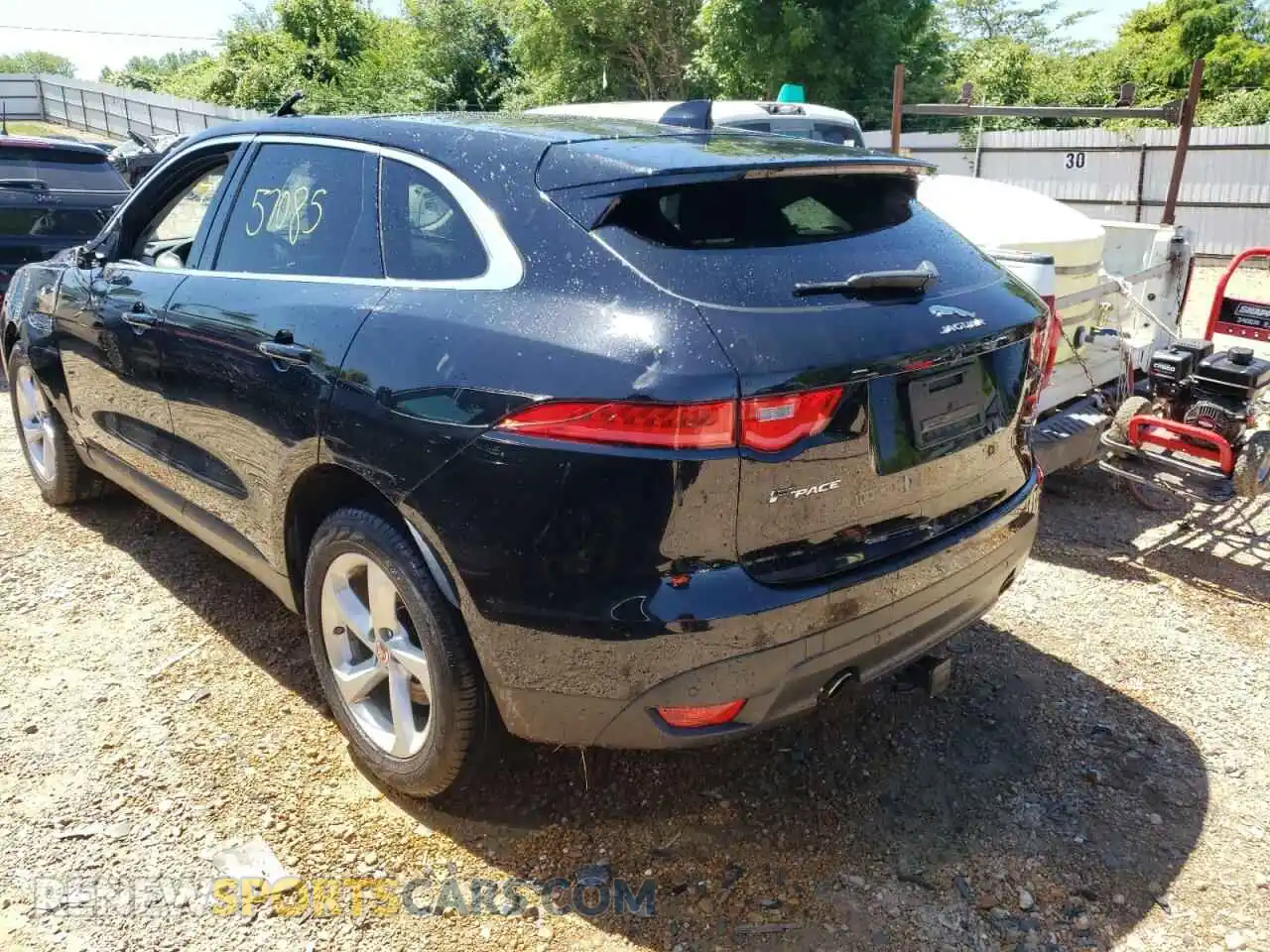 3 Photograph of a damaged car SADCJ2FX6KA399119 JAGUAR F-PACE 2019
