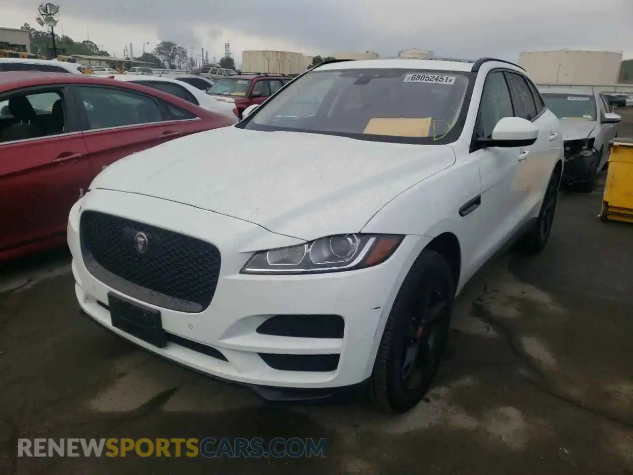 2 Photograph of a damaged car SADCJ2FX7KA357168 JAGUAR F-PACE 2019