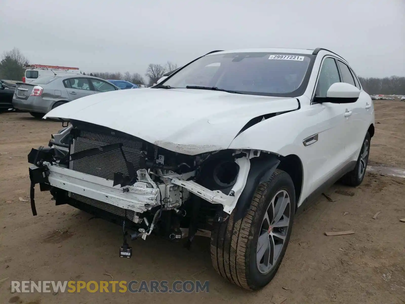 2 Photograph of a damaged car SADCJ2FX8KA396108 JAGUAR F-PACE 2019