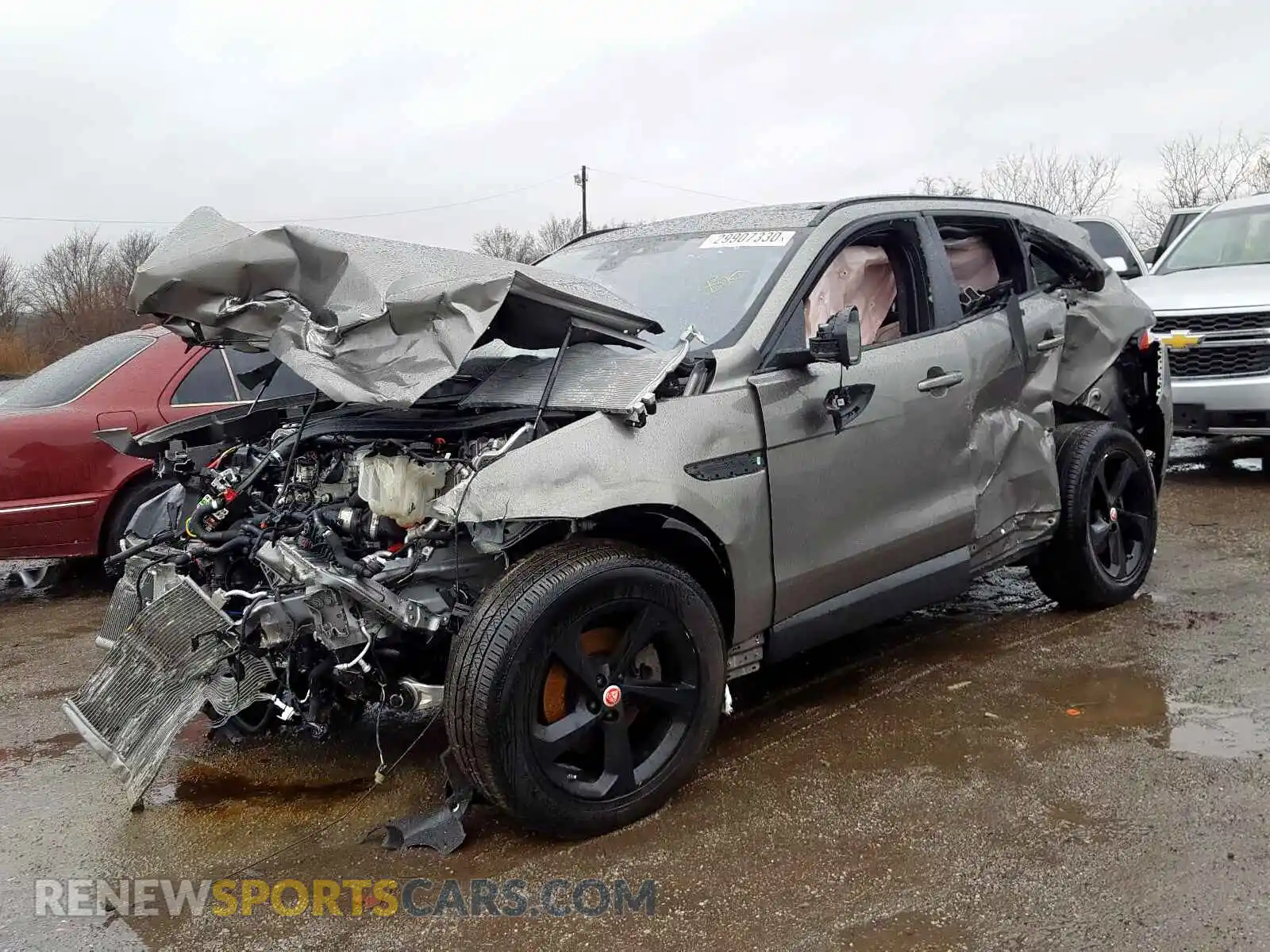 2 Photograph of a damaged car SADCJ2FX9KA392326 JAGUAR F-PACE 2019