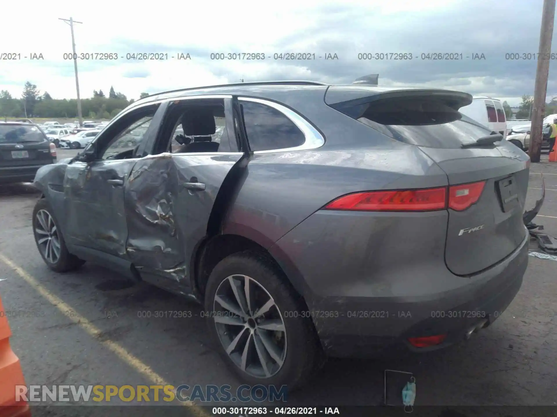 3 Photograph of a damaged car SADCK2FN6KA612291 JAGUAR F-PACE 2019
