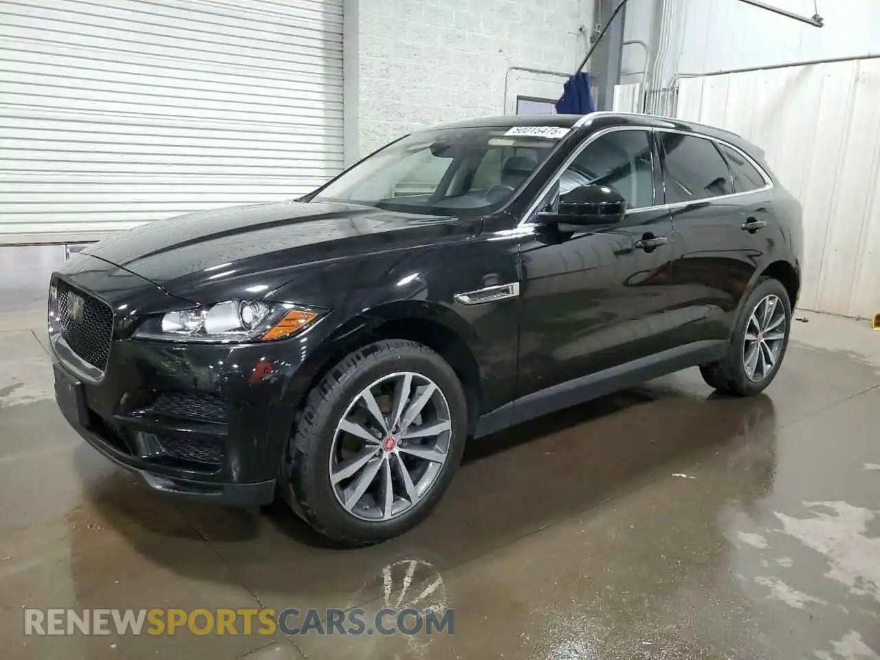 1 Photograph of a damaged car SADCK2FX0KA352021 JAGUAR F-PACE 2019