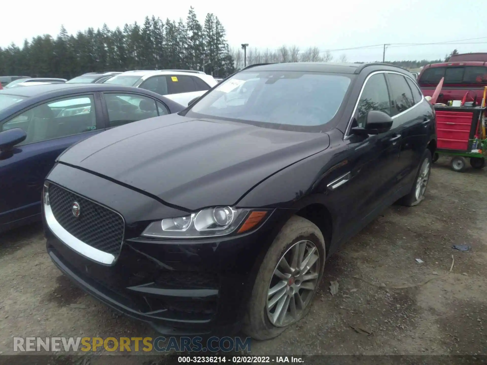 2 Photograph of a damaged car SADCK2FX0KA609615 JAGUAR F-PACE 2019