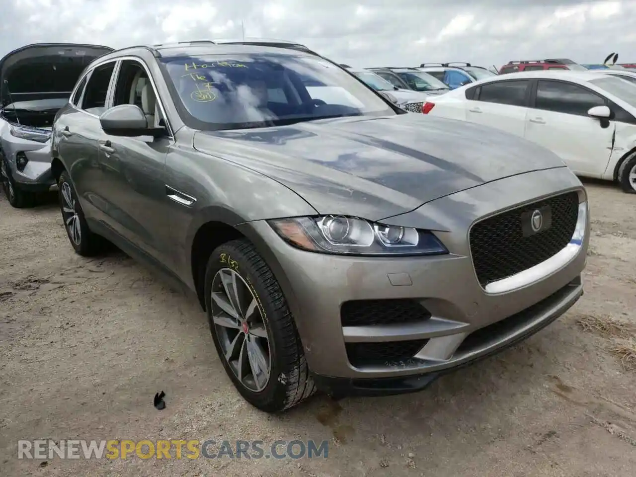 1 Photograph of a damaged car SADCK2FX1KA610997 JAGUAR F-PACE 2019