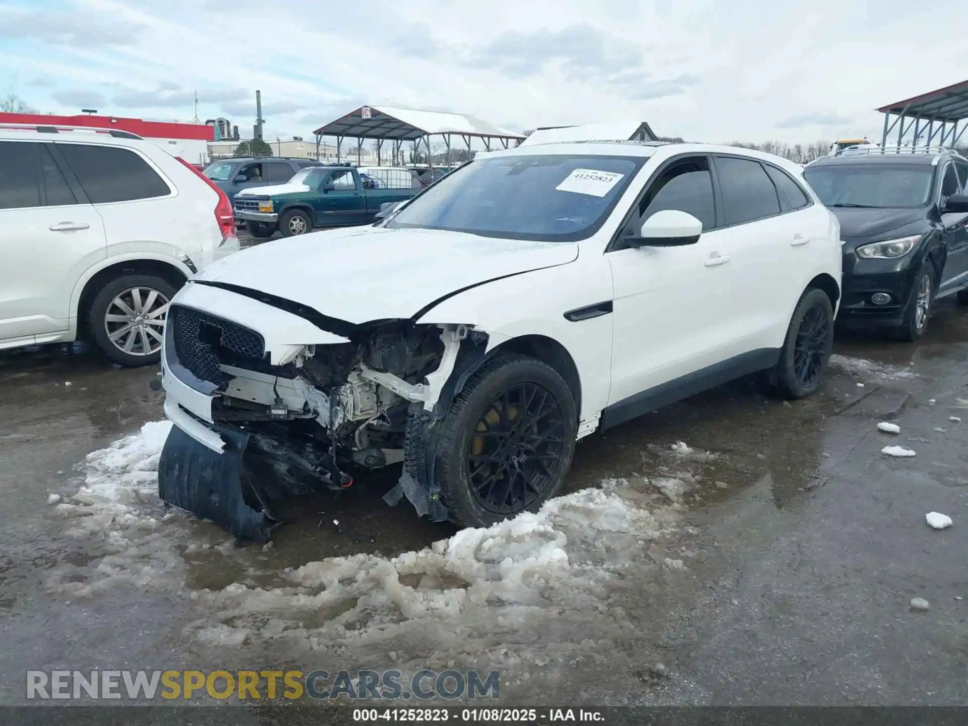 2 Photograph of a damaged car SADCK2FX2KA358483 JAGUAR F-PACE 2019