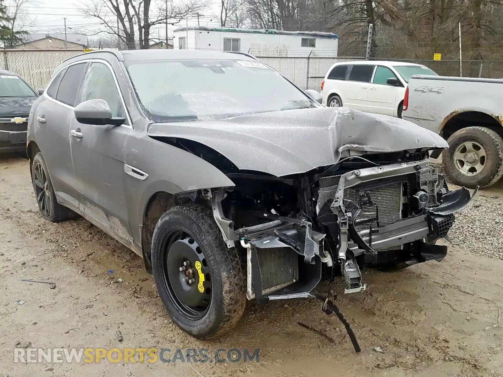 1 Photograph of a damaged car SADCK2FX4KA360719 JAGUAR F-PACE 2019