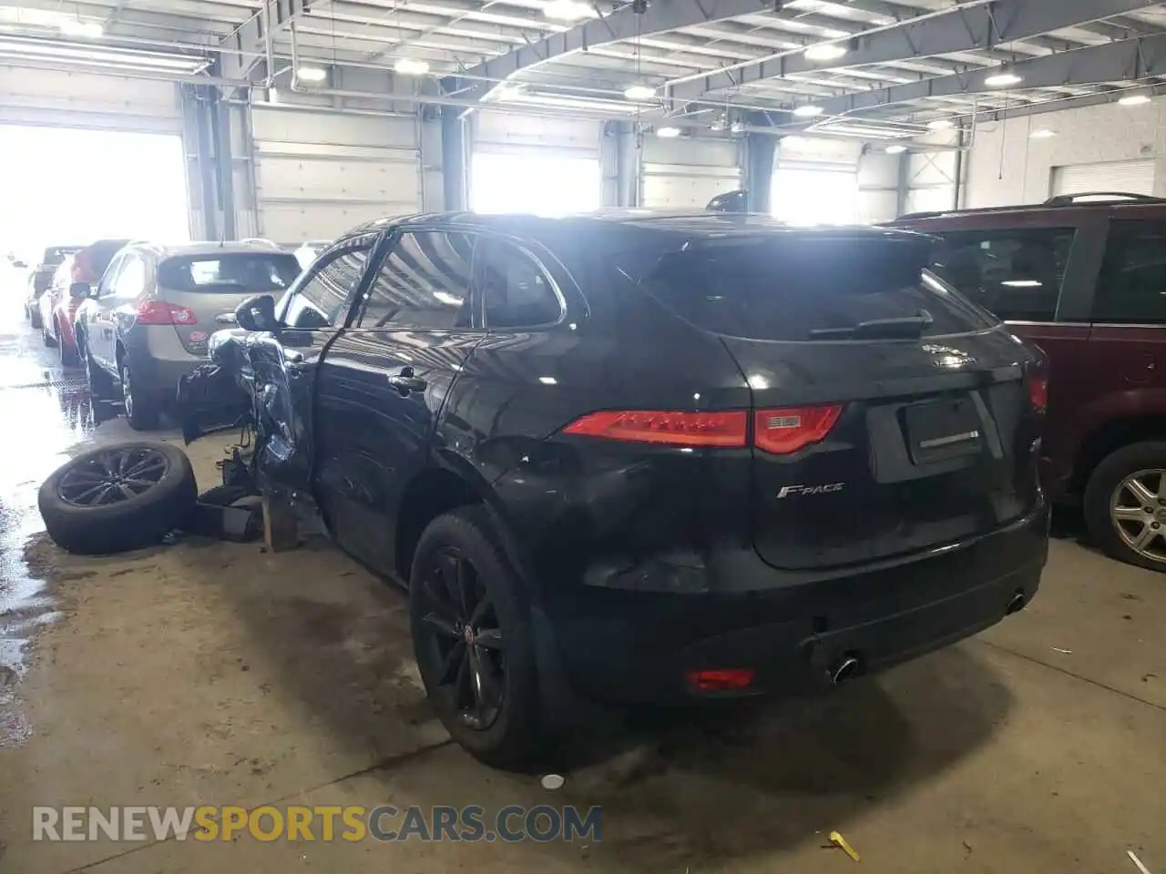 3 Photograph of a damaged car SADCK2FX5KA363032 JAGUAR F-PACE 2019