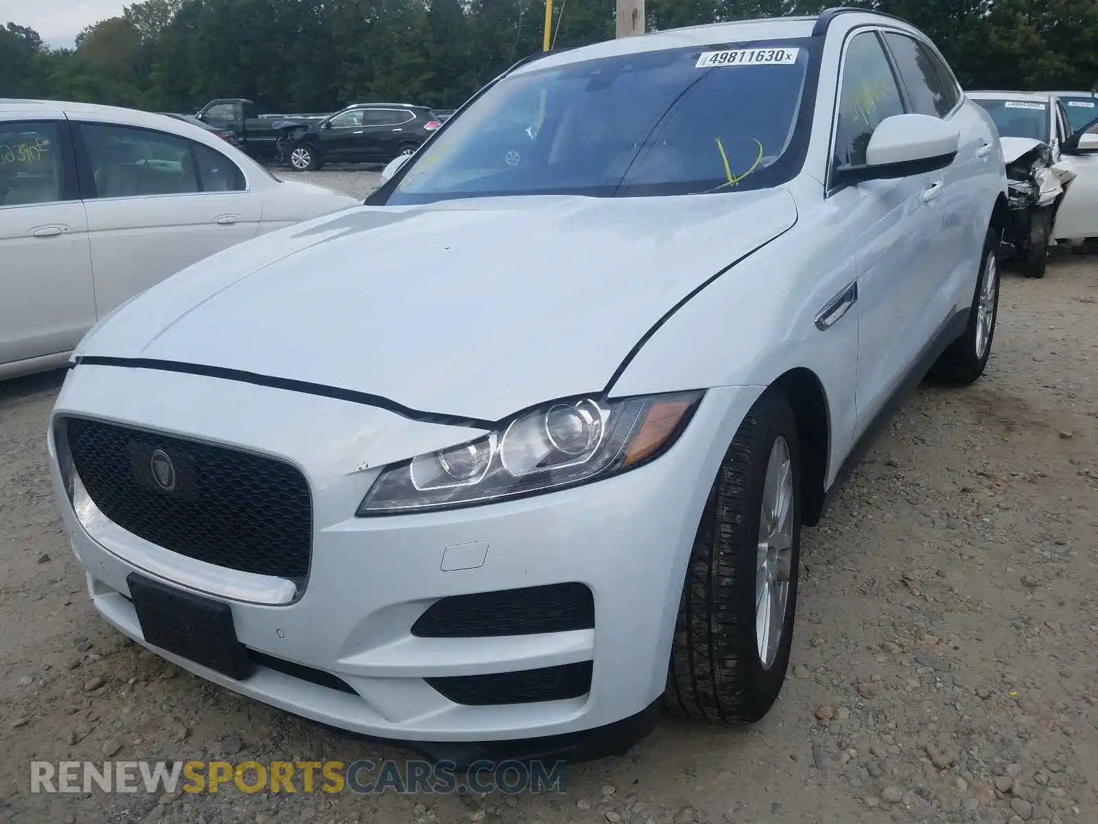 2 Photograph of a damaged car SADCK2FX9KA395353 JAGUAR F-PACE 2019