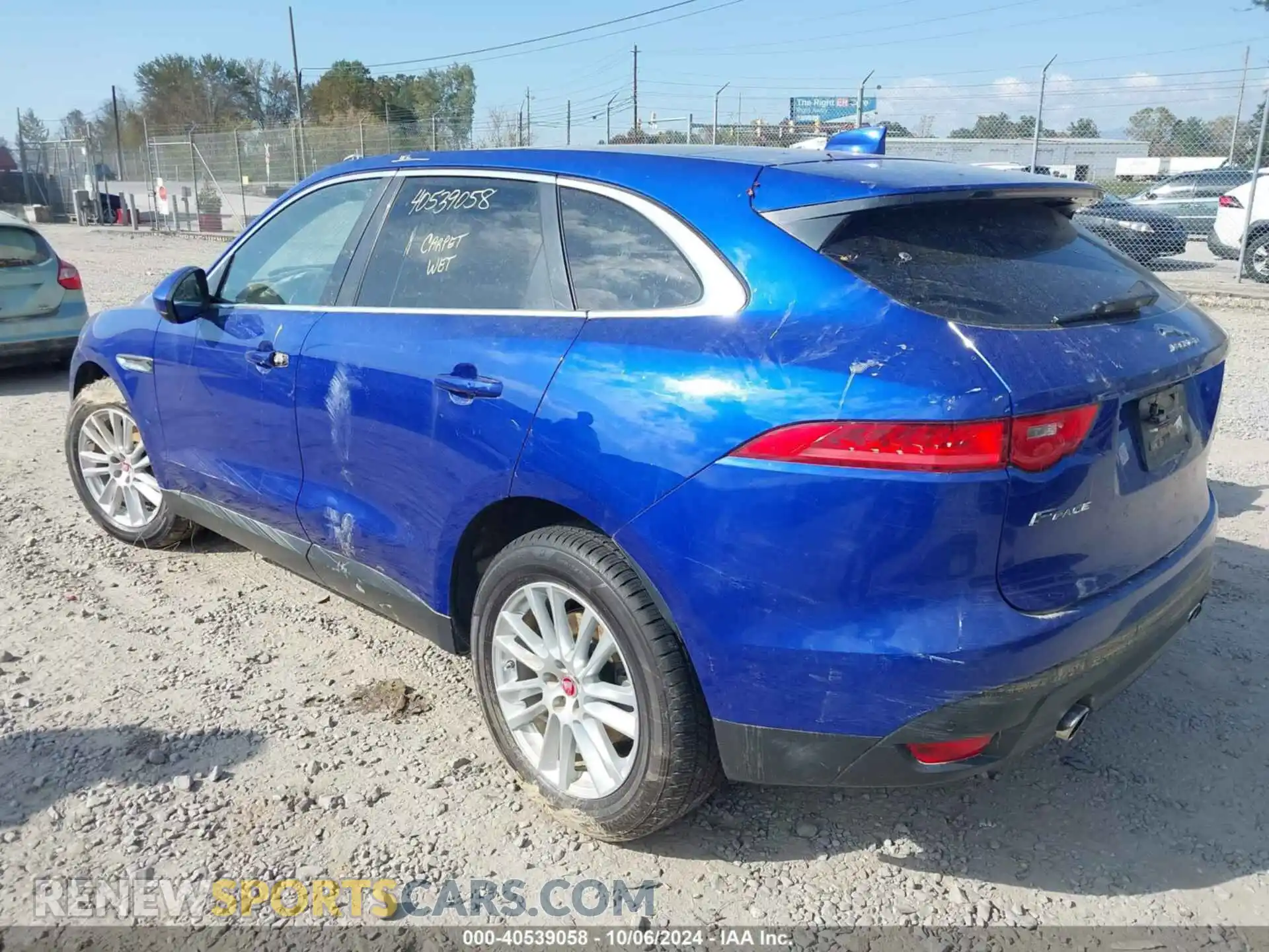 3 Photograph of a damaged car SADCK2GX0KA390329 JAGUAR F-PACE 2019
