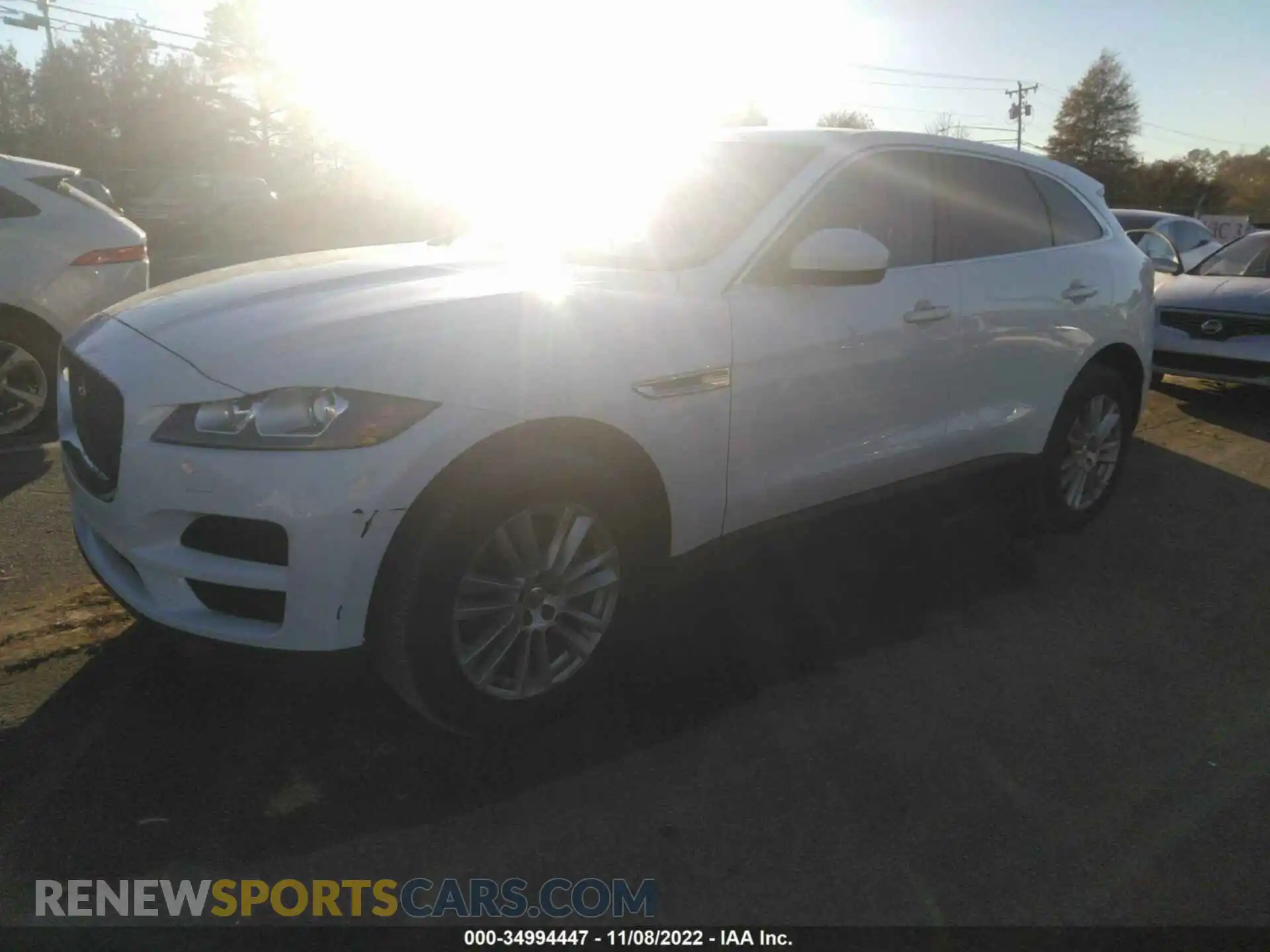 2 Photograph of a damaged car SADCK2GX1KA393983 JAGUAR F-PACE 2019