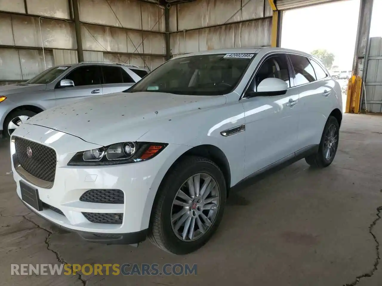 1 Photograph of a damaged car SADCK2GX3KA390907 JAGUAR F-PACE 2019