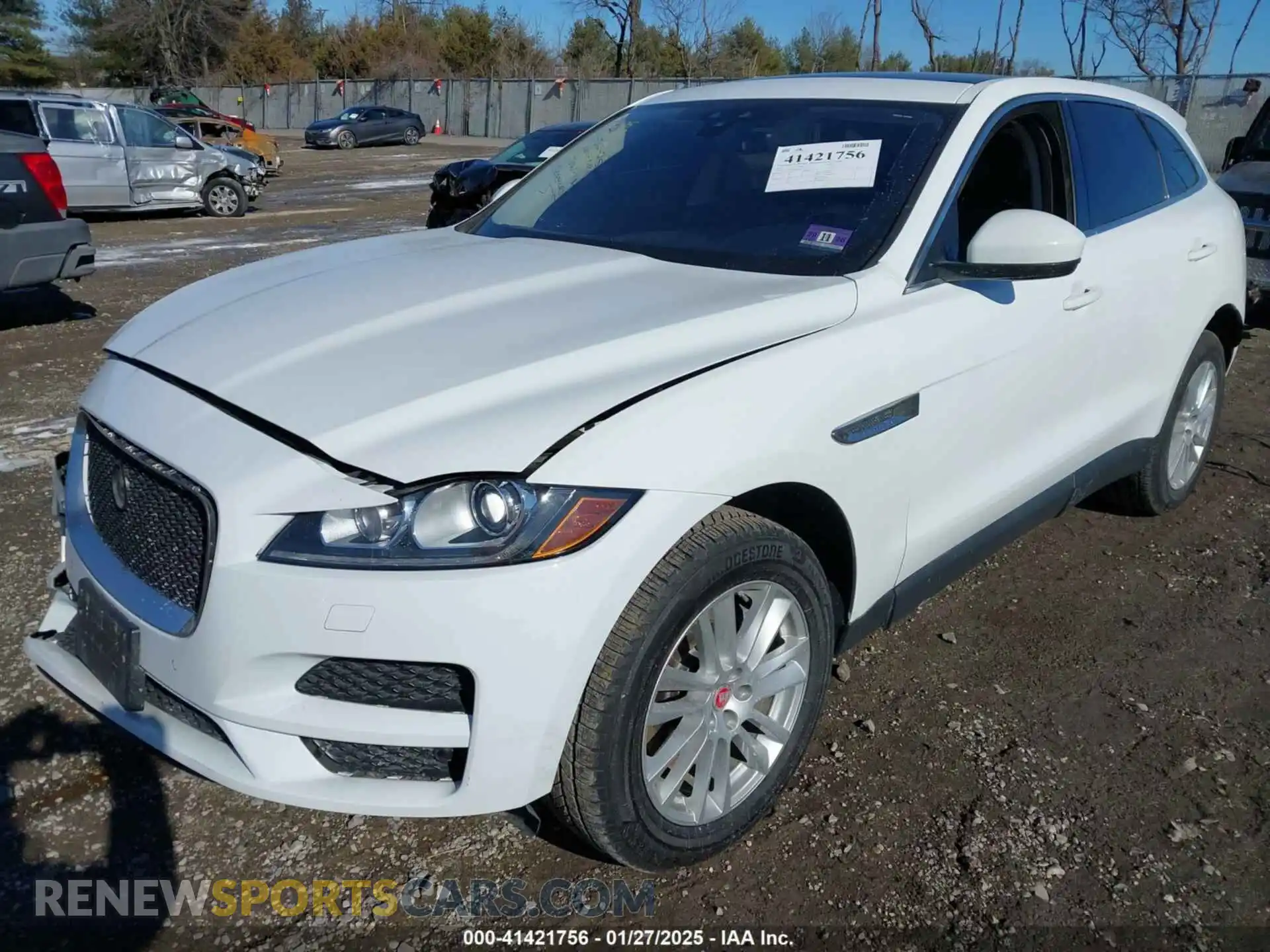 2 Photograph of a damaged car SADCK2GX4KA390916 JAGUAR F-PACE 2019