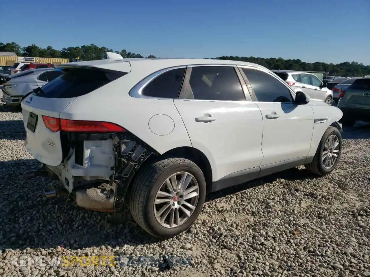 3 Photograph of a damaged car SADCK2GX4KA393458 JAGUAR F-PACE 2019