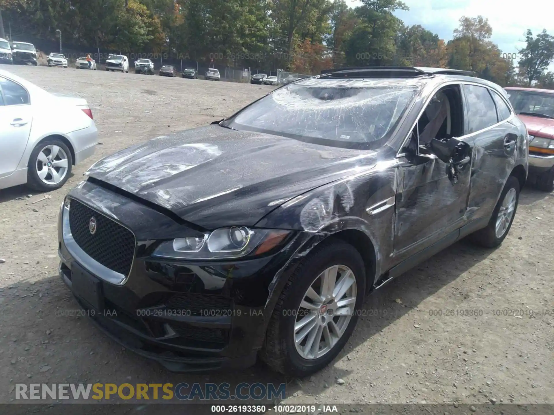 2 Photograph of a damaged car SADCK2GX7KA390604 JAGUAR F-PACE 2019
