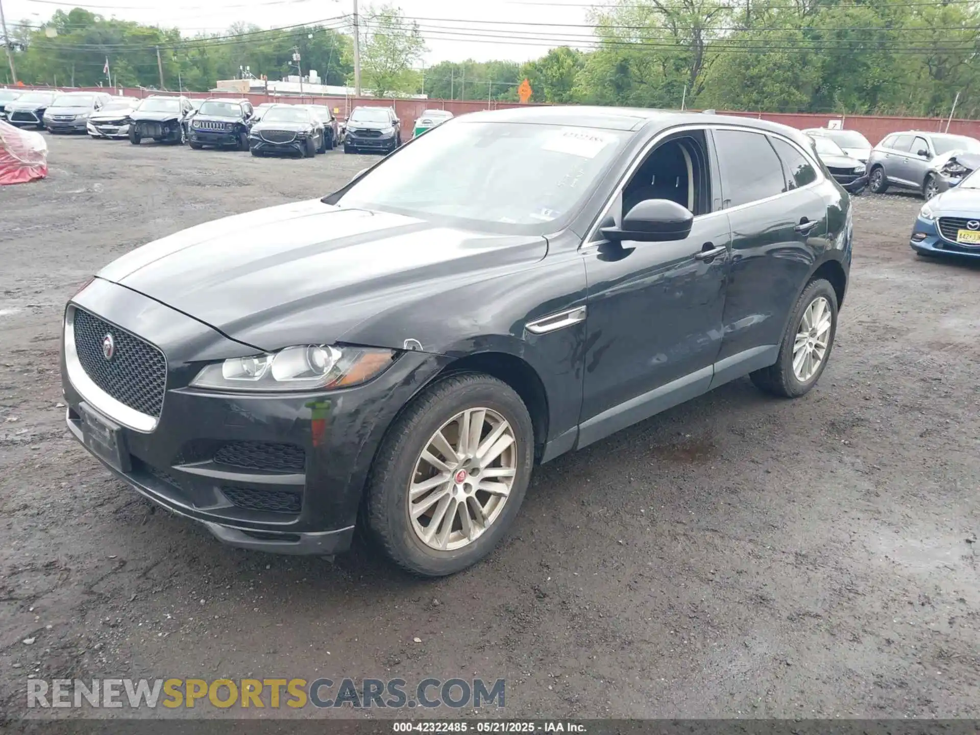 2 Photograph of a damaged car SADCK2GX7KA392837 JAGUAR F-PACE 2019