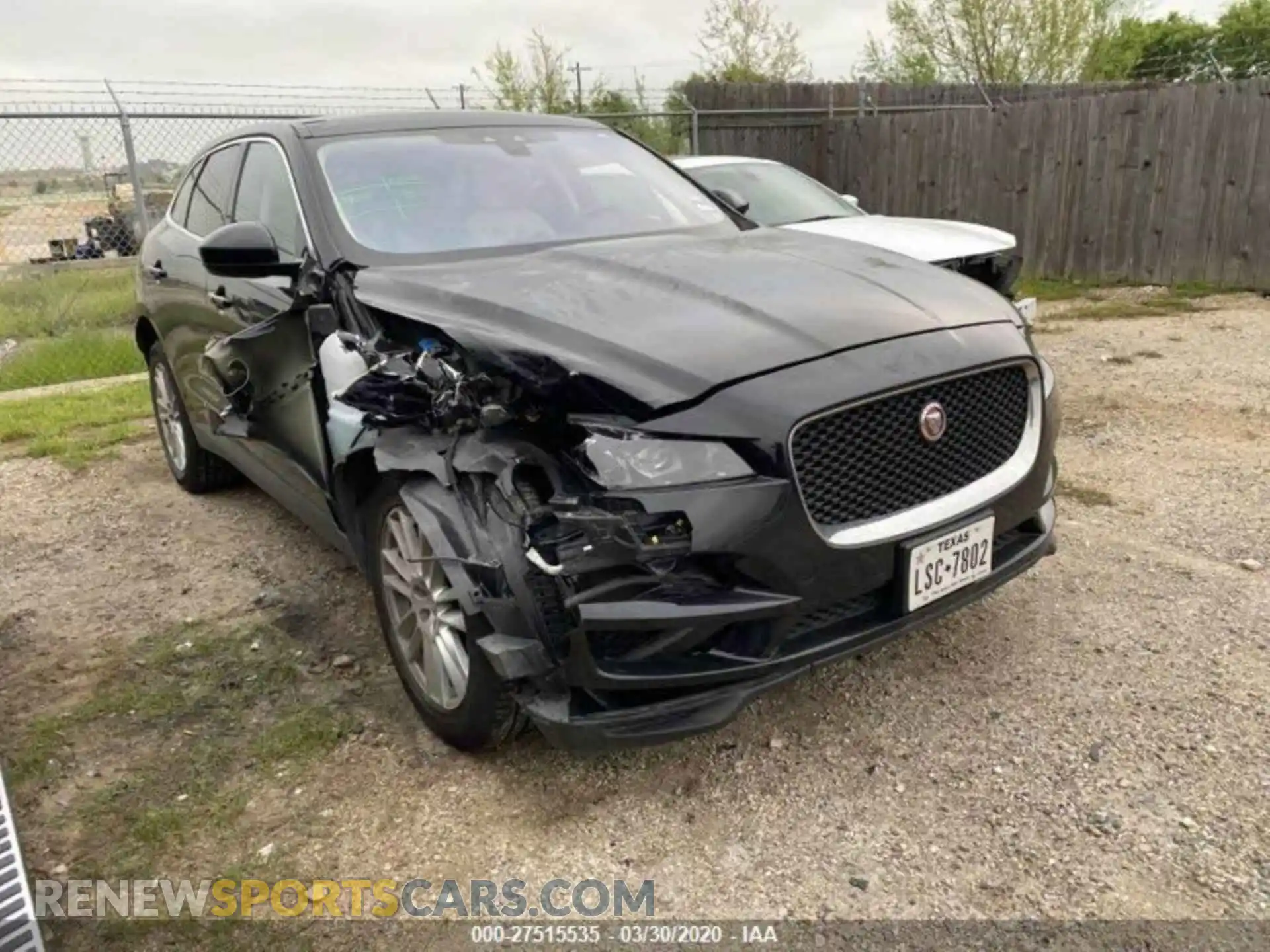 2 Photograph of a damaged car SADCK2GX8KA391597 JAGUAR F-PACE 2019