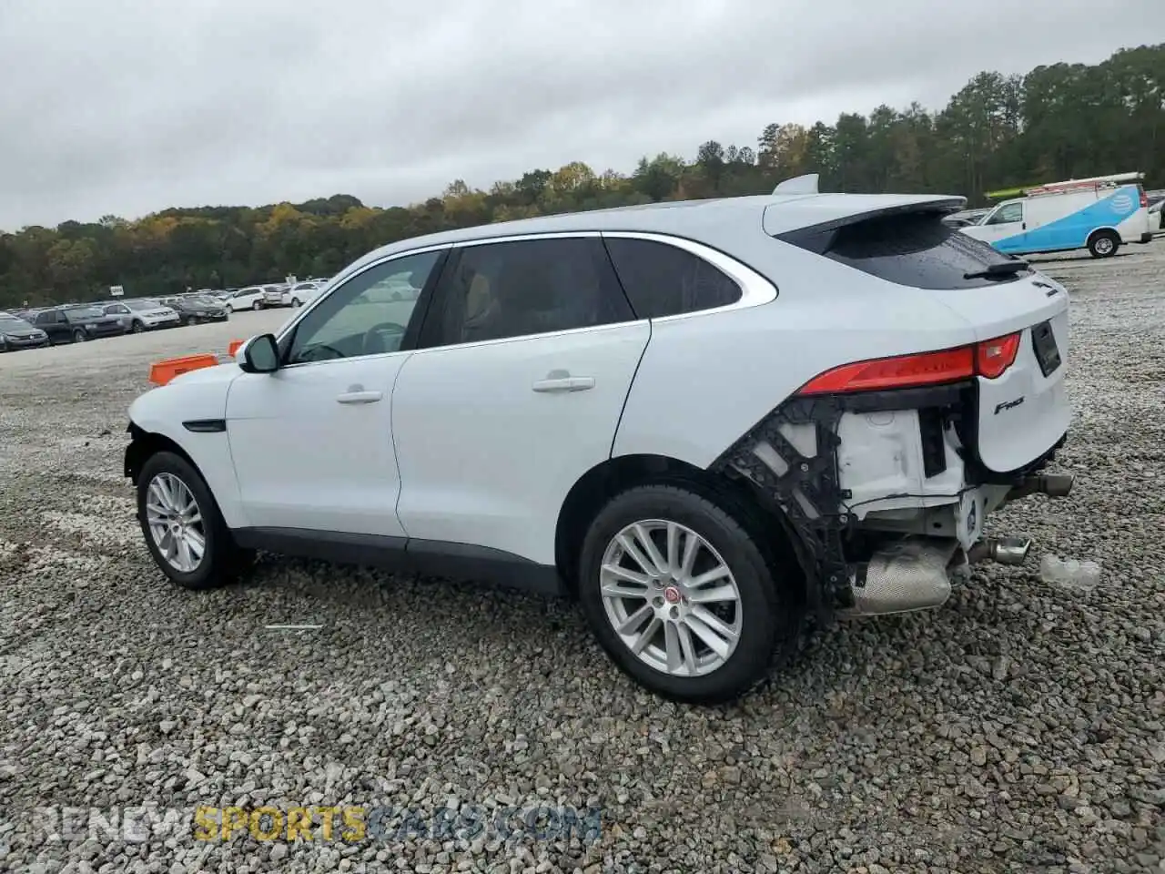 2 Photograph of a damaged car SADCK2GX8KA392796 JAGUAR F-PACE 2019