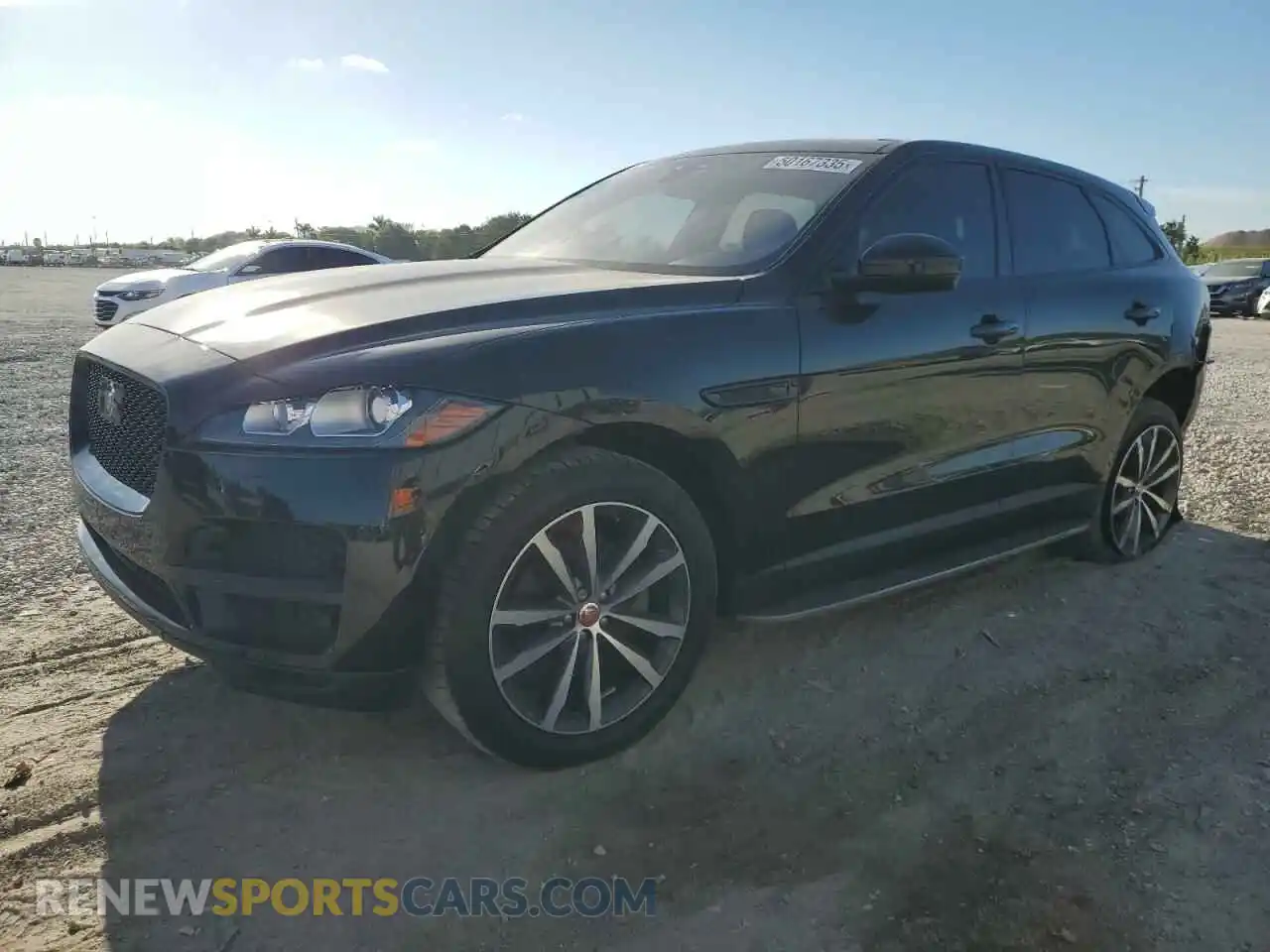 1 Photograph of a damaged car SADCK2GXXKA606848 JAGUAR F-PACE 2019
