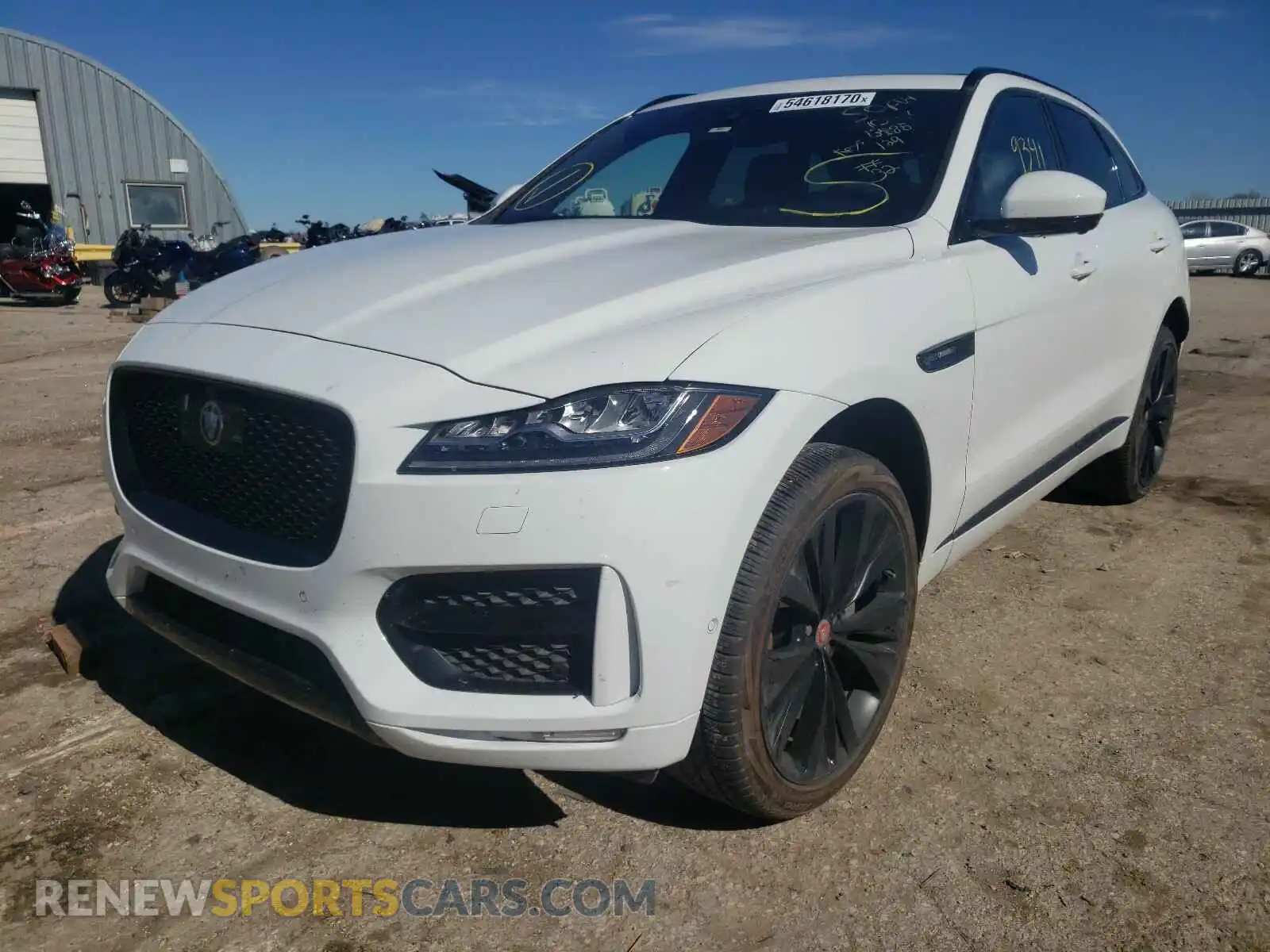 2 Photograph of a damaged car SADCL2FX2KA392369 JAGUAR F-PACE 2019