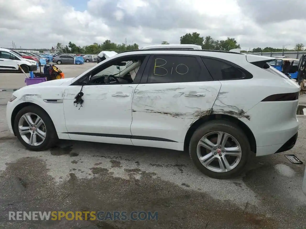 2 Photograph of a damaged car SADCL2FX3KA352611 JAGUAR F-PACE 2019