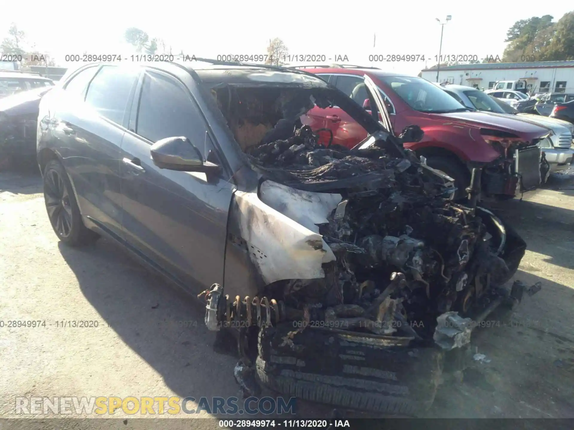 1 Photograph of a damaged car SADCL2FX3KA367710 JAGUAR F-PACE 2019