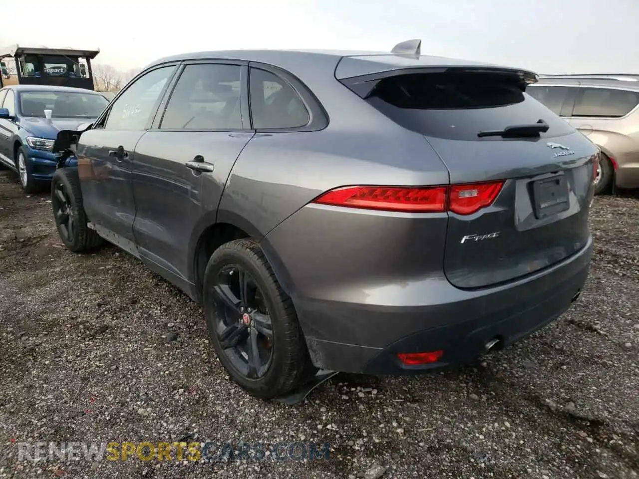 3 Photograph of a damaged car SADCL2FX9KA366187 JAGUAR F-PACE 2019