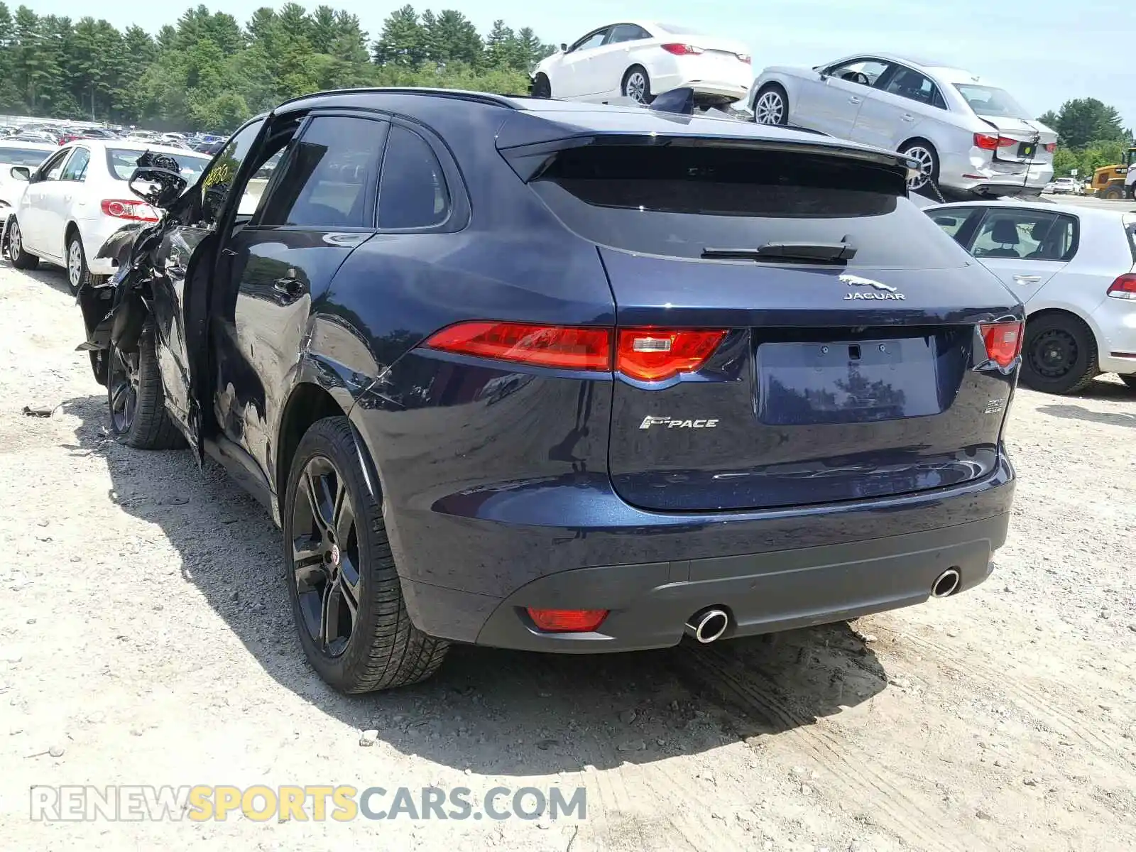 3 Photograph of a damaged car SADCL2GX0KA355934 JAGUAR F-PACE 2019
