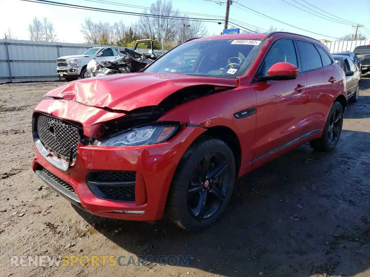 2 Photograph of a damaged car SADCL2GX5KA605877 JAGUAR F-PACE 2019