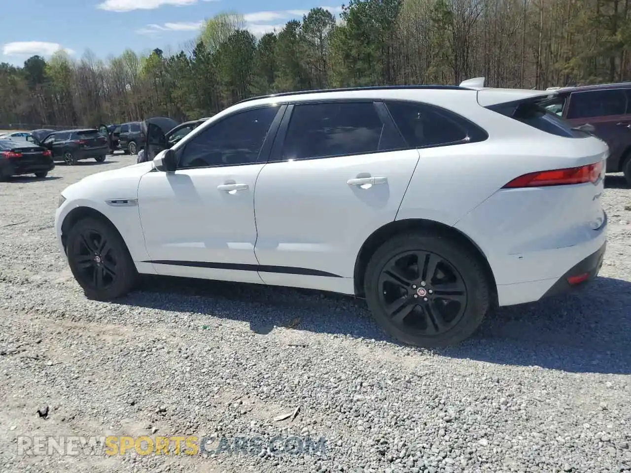 2 Photograph of a damaged car SADCL2GX6KA396147 JAGUAR F-PACE 2019