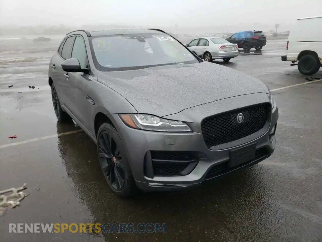 1 Photograph of a damaged car SADCL2GX6KA396715 JAGUAR F-PACE 2019