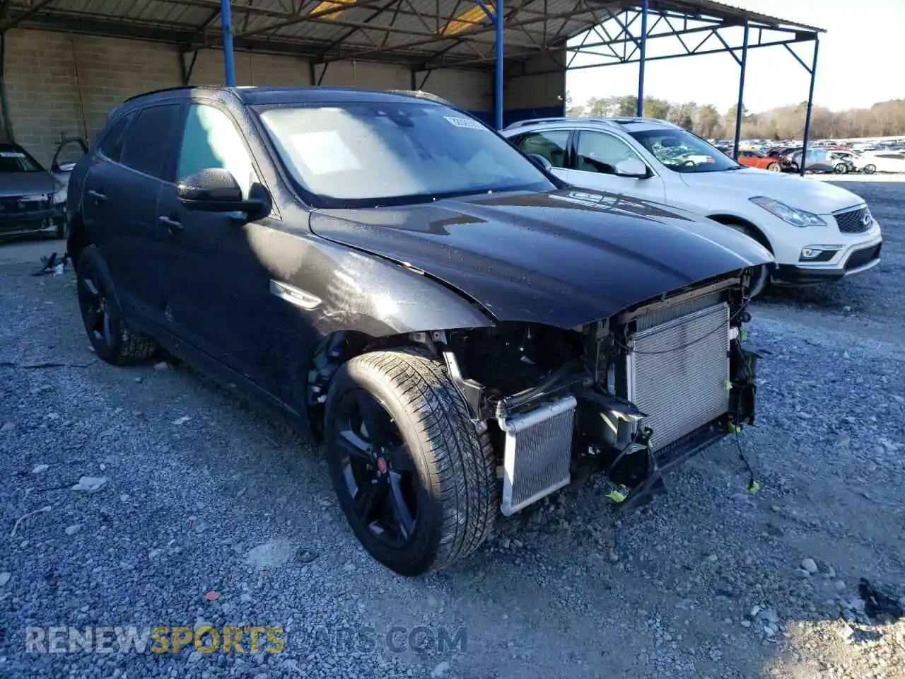 1 Photograph of a damaged car SADCL2GX9KA367872 JAGUAR F-PACE 2019