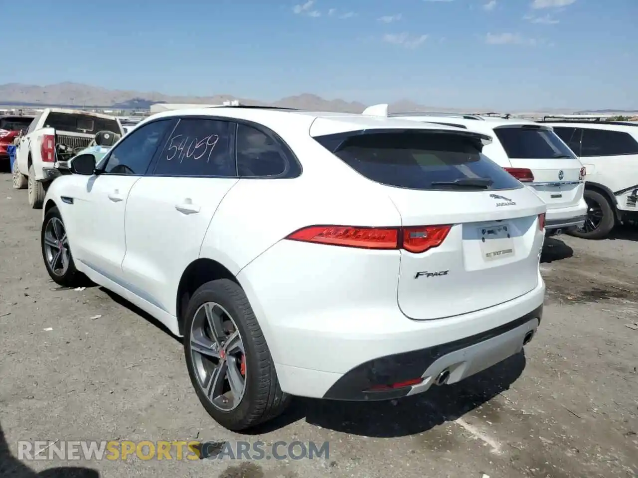 3 Photograph of a damaged car SADCM2FV0KA399106 JAGUAR F-PACE 2019