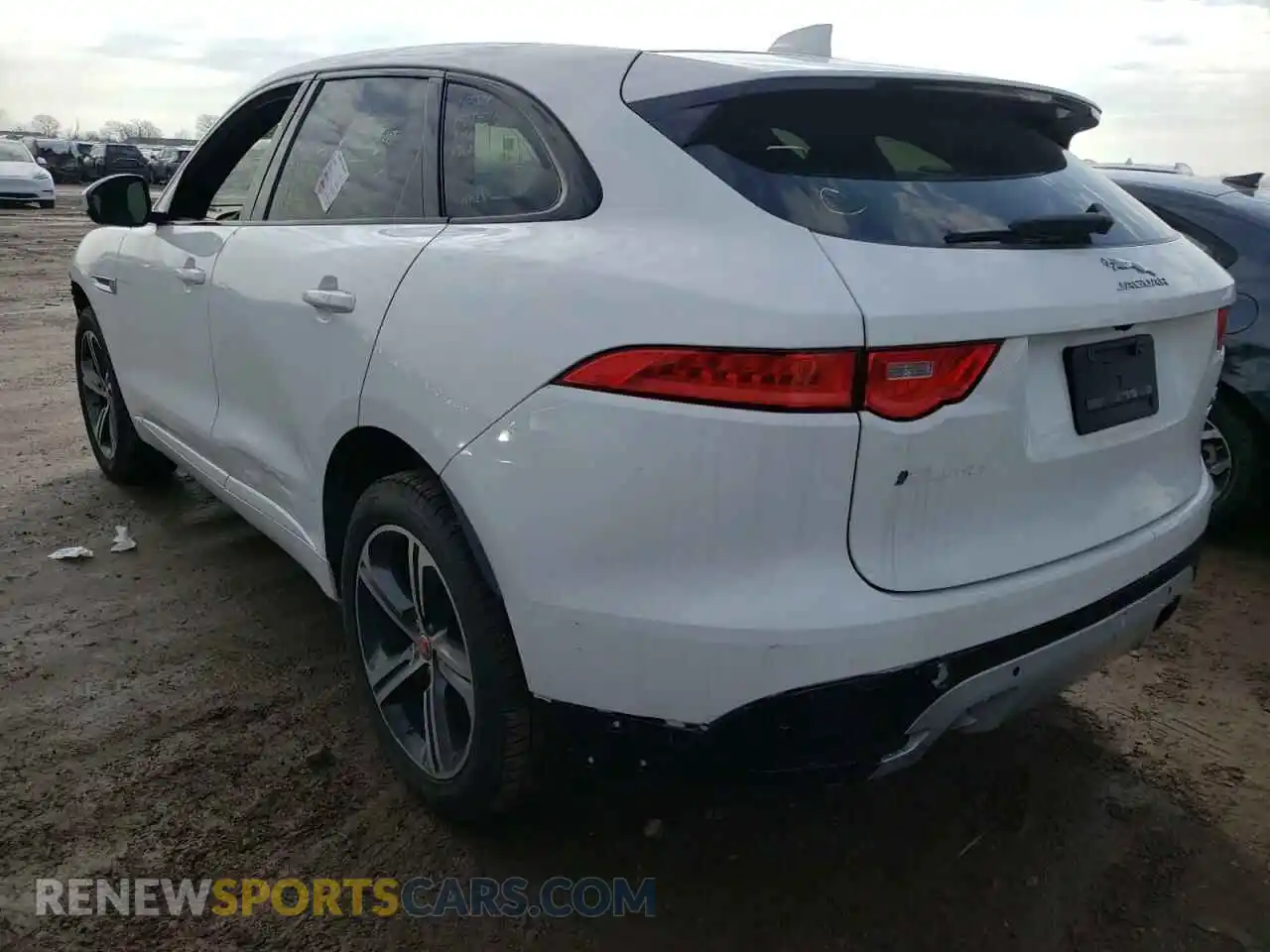3 Фотография поврежденного автомобиля SADCM2FV2KA602674 JAGUAR F-PACE 2019