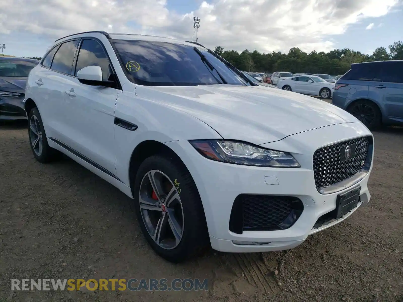 1 Photograph of a damaged car SADCM2FV4KA391171 JAGUAR F-PACE 2019