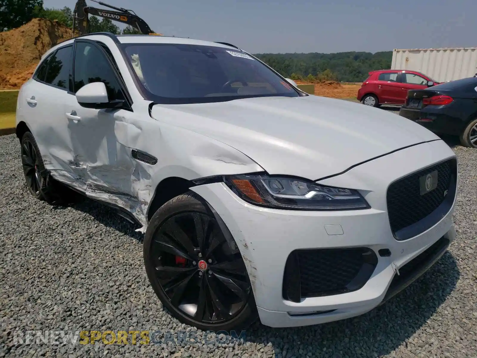 1 Photograph of a damaged car SADCM2FV5KA360902 JAGUAR F-PACE 2019