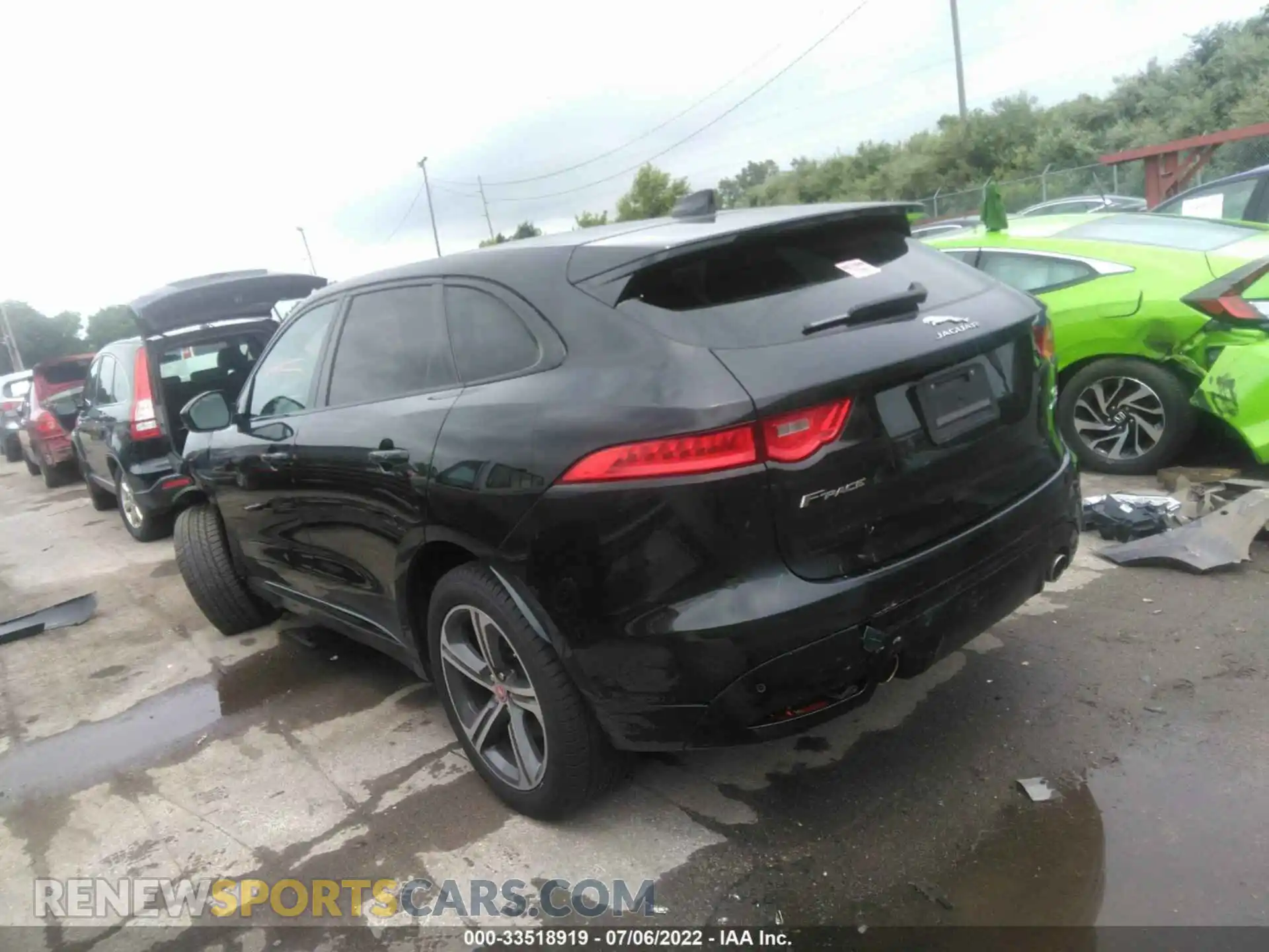 3 Photograph of a damaged car SADCM2FV5KA368983 JAGUAR F-PACE 2019