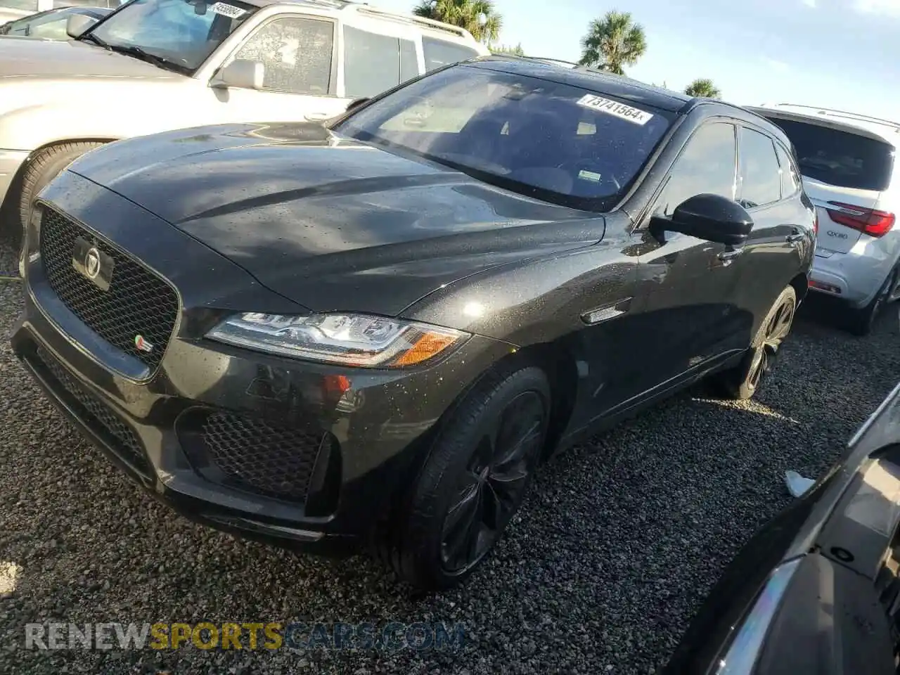 1 fotografías del automóvil dañado SADCM2FV6KA616206 JAGUAR F-PACE 2019