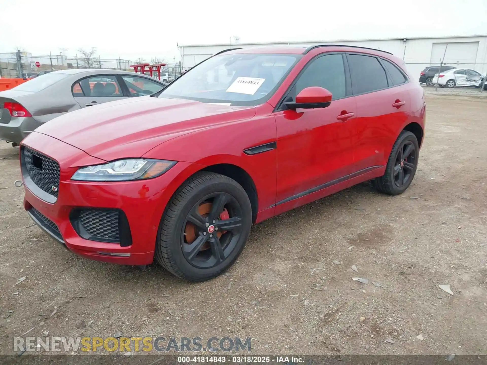 2 Photograph of a damaged car SADCM2FV7KA363378 JAGUAR F-PACE 2019