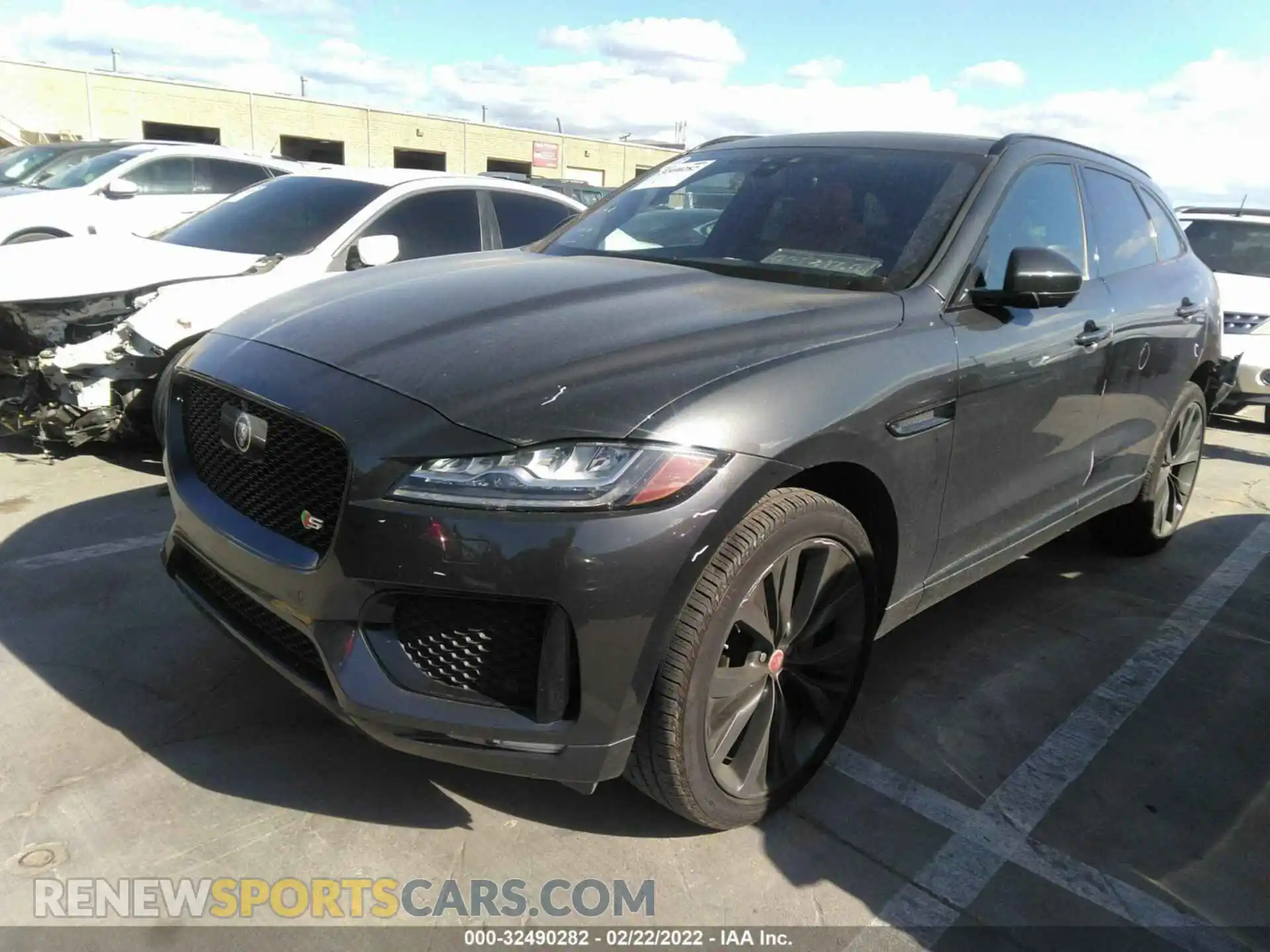 2 Photograph of a damaged car SADCM2FV8KA353720 JAGUAR F-PACE 2019
